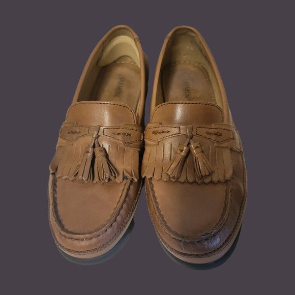 Jarman Men's Loafer -‎ Tasseled & Kilted in Brown size 9.5 - Picture 1 of 6